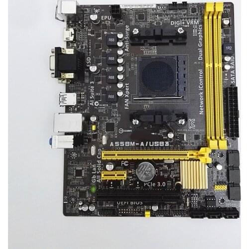 For ASUS A55BM-A/USB3 FM2+ / FM2 A55 USB 3.0 HDMI Micro-ATX Motherboard