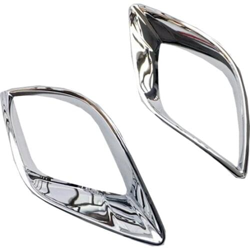 Chrome Rear Tail Fog Light Lamp Covers Trim for Mazda CX-5 CX5 2012 2013 2014 2015 2016 Car Styling Accessories 2 Pcs