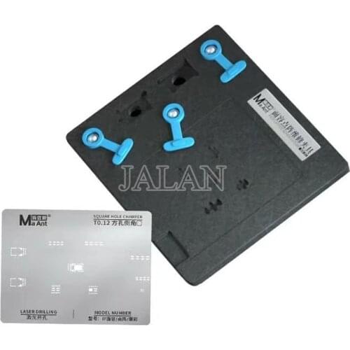 Face ID Dot Matrix Repair Fixture MR-01 For X XS XSMAX 11 11pro MAX Face Lattice Disassemble Reballing Stencil Platform