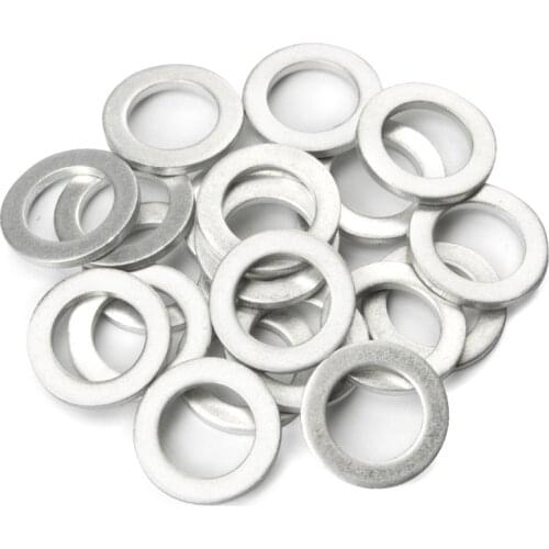 Set of 20PCS Oil Drain Plug Crush Washer 94109-14000 for Honda Pilot Wagovan Insight CR-V CRX FIT S2000 for Acura CL EL ILX MDX