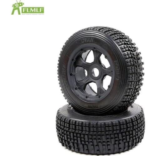 Front or Rear Wheel Tyre Assembly Kit Fit for 1/5 HPI ROFUN BAHA ROVAN KM BAJA 5SC Toys Games Parts