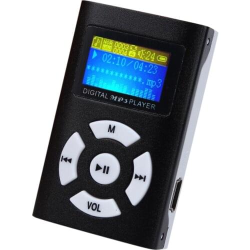 Beautiful Gift 100% Brand New 2018 USB Mini MP3 Player LCD Screen Support 32GB Micro SD TF Card Free Shipping Dec08