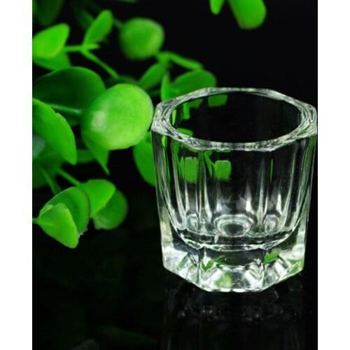 Professional Nail Pen Cleaner Cup Glass Washing Water Container Cup Nail Art Brush Pot Tool Nail Accessories