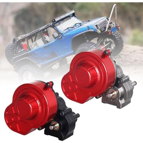 RCTOYFUN 1pcs Black / Titanium CNC Aluminum Alloy Wave Box DIY Upgrade Assembly Accessories For 1/10 RC Crawler Car Axial SCX10