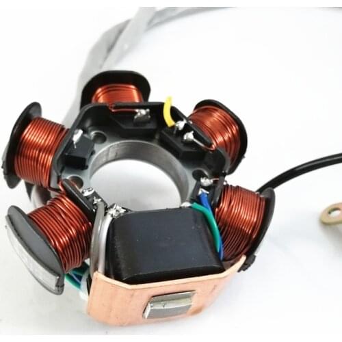 Magneto Generator Stator Coil Fit for Piaggio Gilera 50cc Typhoon 50 PIAGGIO50 2T Motorcycle