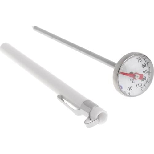 Food Meat Milk Coffee BBQ Thermometer Stainless Steel Home Kitchen Probe Useful