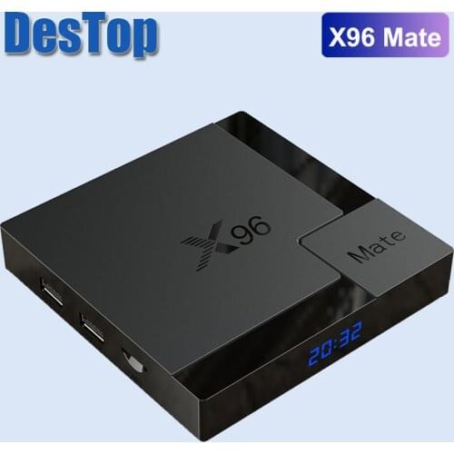 20PCS X96 Mate Android 10 Smart TV Box Allwinner H616 Quad Core 4G 32G/64G 2.4G&5.0G Dual WIFI 6K HD TV Box