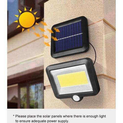 COB 56/100LED Solar Lamp Motion Sensor Outdoor Path Support Outdoor Lighting Solar Light Sunlight