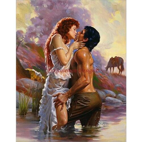 Needlework for embroidery DIY French DMC High Quality - Counted Cross Stitch Kits 14 ct Oil painting - Capture the Sun