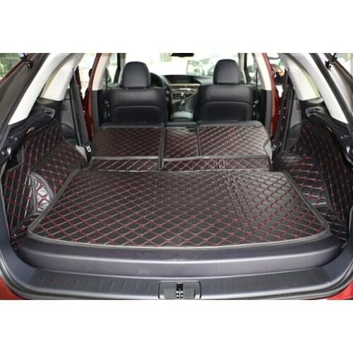 High quality carpet Special car trunk mats for Lexus RX 450 2014-2009 waterproof easy to clean carpets for Lexus RX450 2012