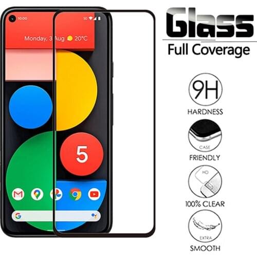 3Pcs Screen Protector Protective Film For Google Pixel 5 4a 3 3a 2 1 Full Cover Tempered Glass For Pixel XL 2 XL 3XL 4 XL 3AXL