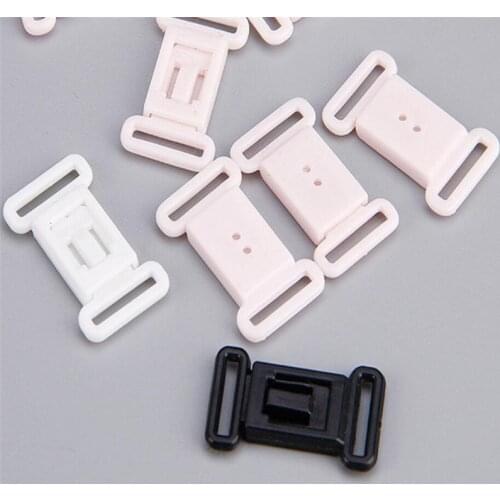 12mm Plastic Bra Clip underwear buckle Clickers bra buckle strap nursing clip clasp Buckle CX52-2