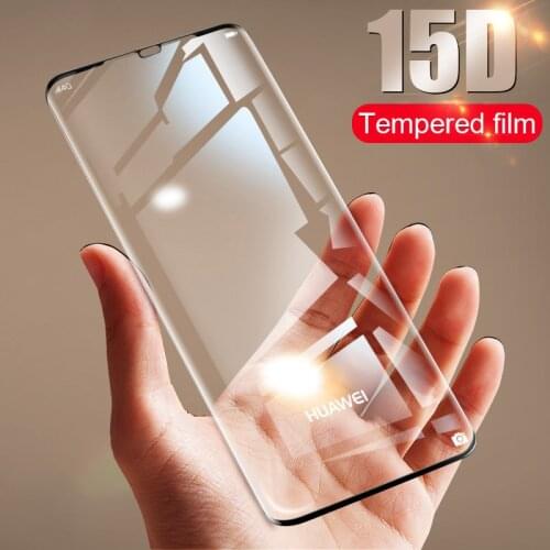 15D Tempered Glass For Huawei P30 P20 P10 Lite Screen Protector Film For Honor 9 lite 10 Huawei P30 P20 Pro Protective Glass