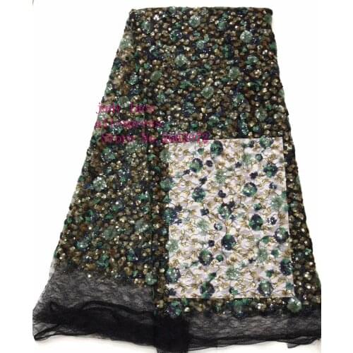 5yards/bag 6 color sequin embroidery spot pattern fashion French cloth used for wedding dress fashion design BH71