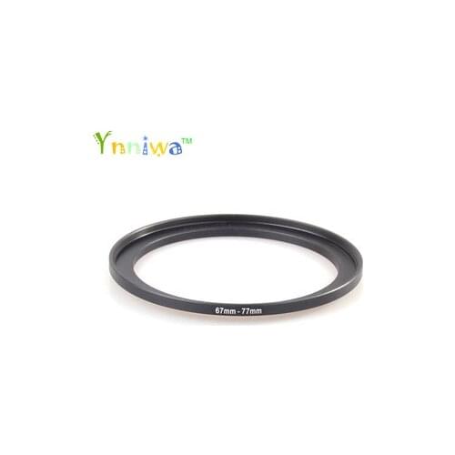 67-77mm Metal Step Up Rings Lens Adapter Filter Set