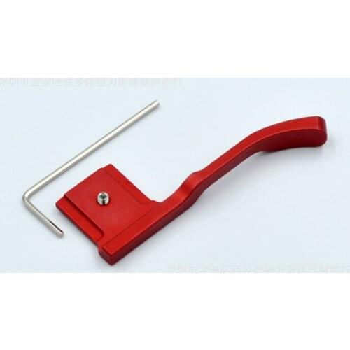 For Fujifilm FUJI GFX50R GFX 50R Camera Flash Hot Shoe Adapter Aluminum Thumb Keep Holder