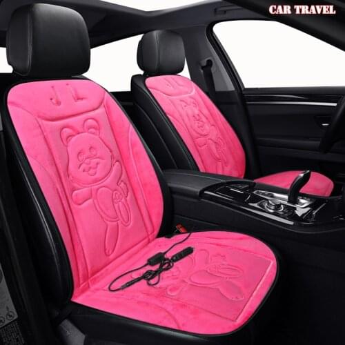 CAR TRAVEL 12V Heated car seat cover for Infiniti all model QX30 ESQ Q50 QX70 Q70 QX50 M G FX series Winter Pad Cushio styling