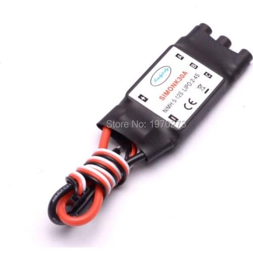 1pcs 30A SimonK Brushless ESC With 2A BEC For Axis Quadcopter Multicopter Helicopter