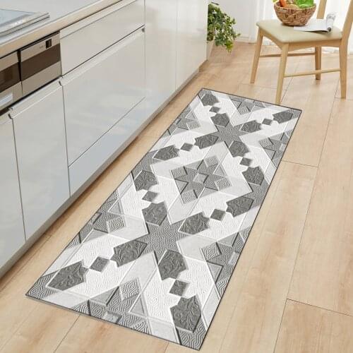 Bohemian Kitchen Mat Carpets Boho Anti-Slip Door Mat Rug Door Mats Outdoor Rugs And Carpets For Home Living Room