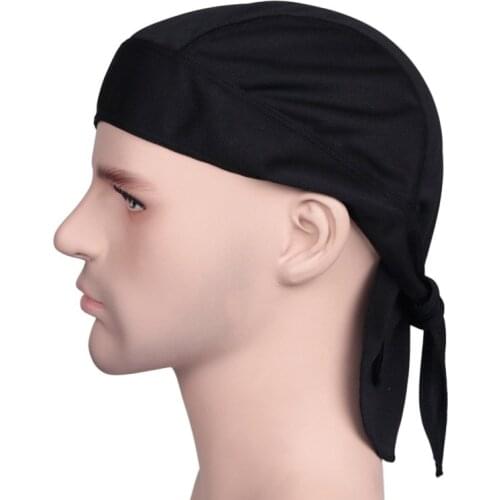 Quick Dry Pure Cycling Cap Head Scarf Men Running Riding Bandana Headscarf Ciclismo Pirate Hat Hood Headband