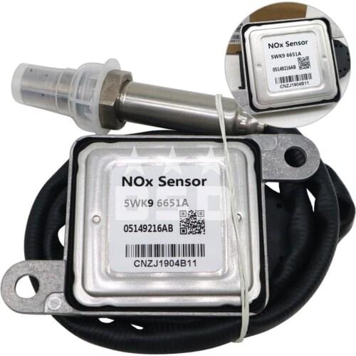 Nitrogen Oxide NOX Sensor 05149216AB 5WK96651A Application For 6.7L 11-12 Dodge Cummins 1PC/Lot