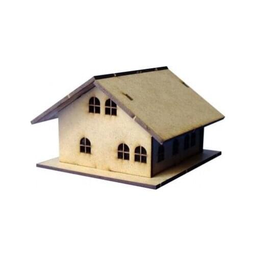 Wooden House Model