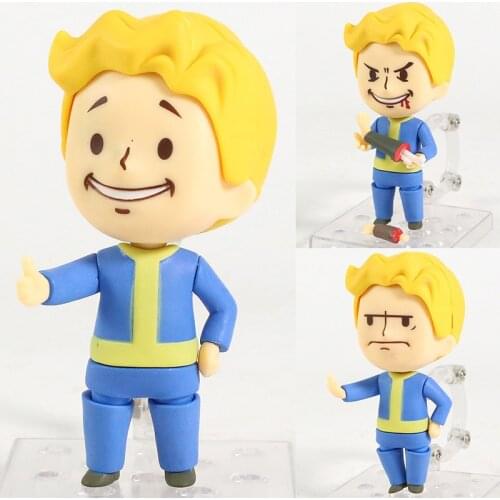 Fallout 4 Lone Wanderer 1209 Vaul Boy Action Figure Model Toy