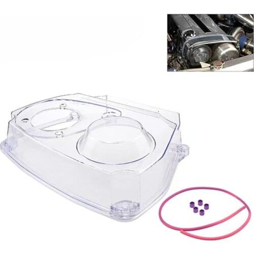 Cam Gear Timing Belt Cover Pulley Clear For NISSAN Skyline R32 R33 GTS RB25DET