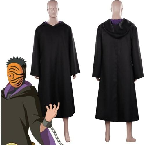 Tobi Cosplay Costume Cloak Outfits Halloween Carnival Suit