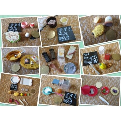 Doll Re-ment Dollhouse Miniature food Candy Crean Cake Dessert Kitchen Toys for Blyth bjd Barbies Doll Accessories
