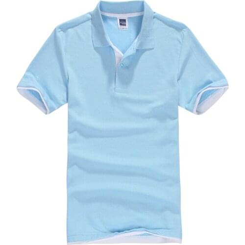 Men Polo Shirts Cotton Short Sleeve Polos Shirt Brand New Clothes Jerseys Golf Tennis homme blusas Summer Tee Tops Clothing