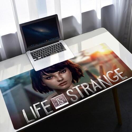 Life is Strange Mouse pad gaming accessories keyboard desk mat personality non-slip mousepad to custom game mousepad 900x400mm