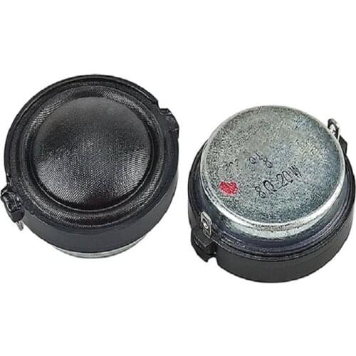 Hifi 0.75 inch Tweeter Speaker Unit 8ohm 20W Portable 31.5mm Treble Loudspeaker 2 Way Speaker diy Silk fIlm Neodymium New 2PCS