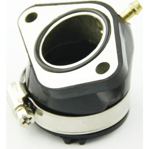 Motorcycle Carburetor Rubber Interface Intake Manifold Adapter for Honda CN250 Helix CH250 Elite 16210-KS4-840 16210-KM1-010