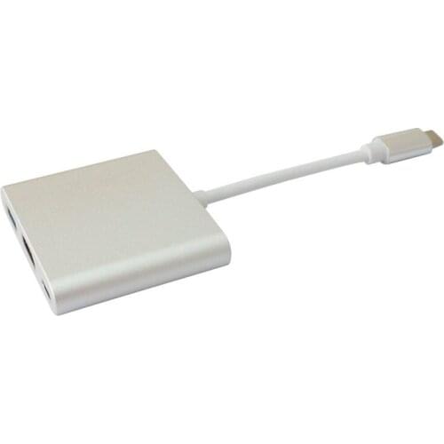 USB Type C To HDMI USB 3.0 Charging Adapter Converter USB-C 3.1 Hub Adapter for MacBook Pro Pixel Huawei Mate20 Samsung S9+ Plus