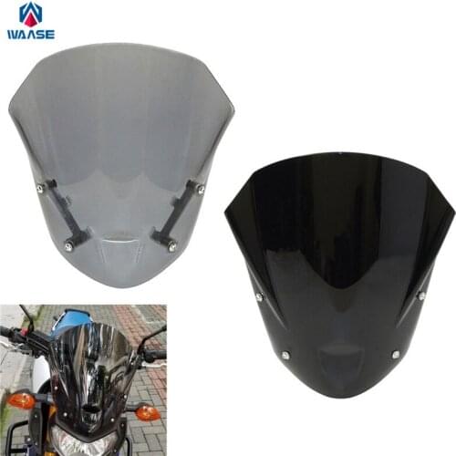 Waase For Yamaha MT-09 FZ-09 MT09 FZ09 2014 2015 2016 Windscreen Windshield Shield Screen