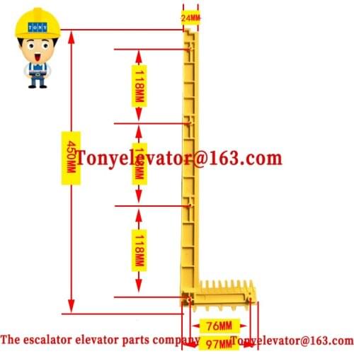 XCA455S1 Escalator Demarcation Use for XIZOTIS XO508