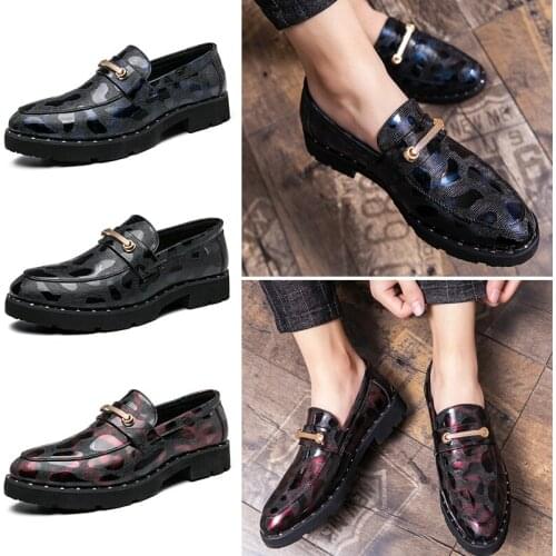 Loafers Mens Leather Slip on Leather Shoes Outdoor Comfortable Breathable Fashion Men Casual Fashion Driving Shoes Moccasins