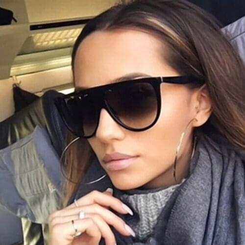 LONSY Oversized Square Sunglasses Women 2020 Luxury Brand Fashion Leopard Sun Glasses Female Oculos De Sol Feminino UV400