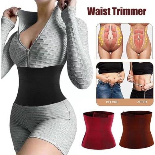 2021 New Waist Trainer Corset Women Workout waist Trimmer Sweat Sports Girdle Belt Body Shaper