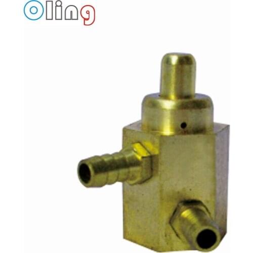 10PCS Dental Foot Valve Dental Chair Unit 2 Holes 5mm Connectors Circular Pedal Switch Valve Foot Control Switch Valve SL1217