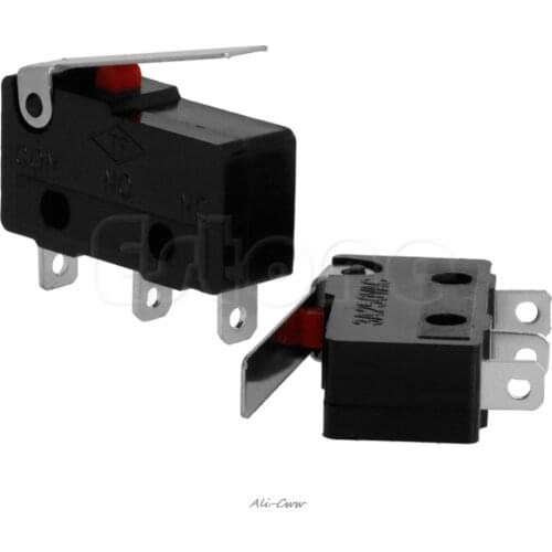 2/10/20pcs 3A AC C+NO+NC Micro Sensor Limit Switch Roller Arm Lever Subminiature