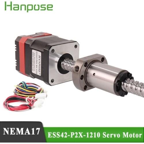 5PCS 60mm Closed Huan integrated motor Screw step motor Drive combined motor ESS42-P2X- SFU1210 NEMA17 servo 12v stepper motor