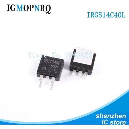 5PCS IRGS14C40L TO-263 IRGS14C40 GS14C40L IGBT transistor 430V LOW-VCEON DISCRETE New