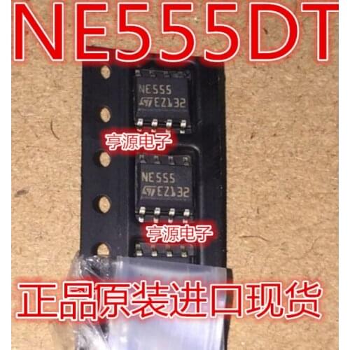 50PCS NE555 NE555DT SOP - 8 imported patch time base circuit