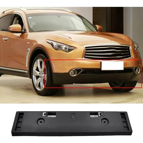 Car Front Bumper License Plate for Infiniti FX35 FX37 FX50 2009 2010 2011 2012 2013 QX70 S51 2013 2014 2015 96210-1CK0A