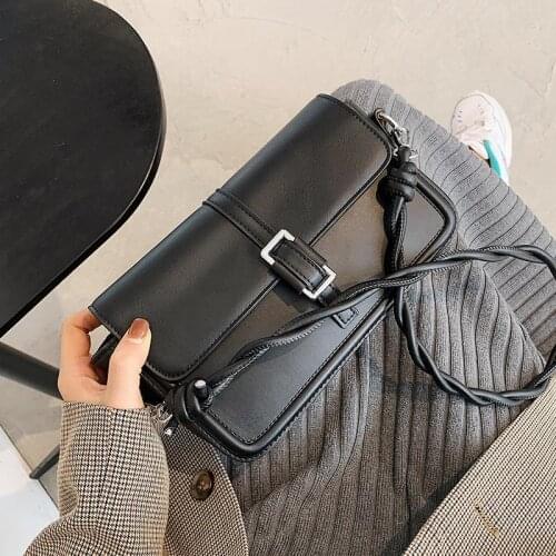 Designer Shoulder Bag Female Underarm Bag Baguette Backpack Handbag Purse Women Bag Texture Fashion 2021 New Trend PU Leather