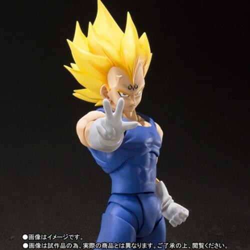 Anime Dragon Ball Z Super Saiyan Modeling MaJin Vegeta Joint Moveable PVC Action Figure Collection Model Toy 15cm