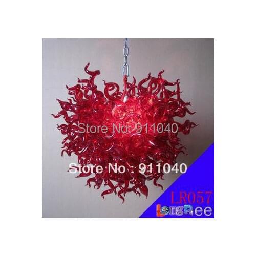 Red Chandelier Light as Party Decoration