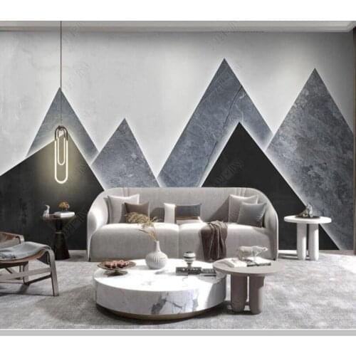 Papel de parede 3D luxury marble geometric abstract landscape wallpaper mural,living room tv wall bedroom wall papers home decor